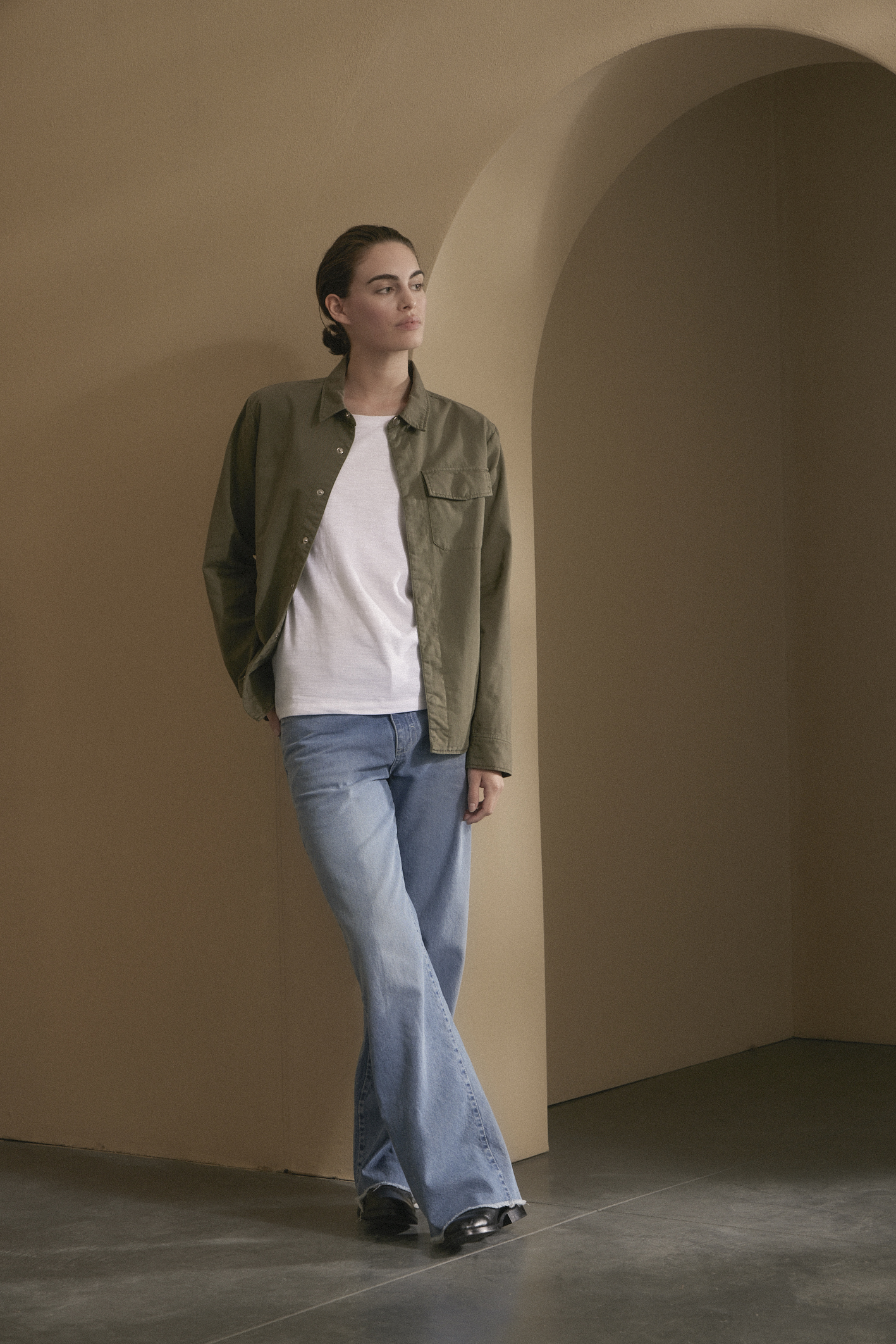 Camisaco Gabardina