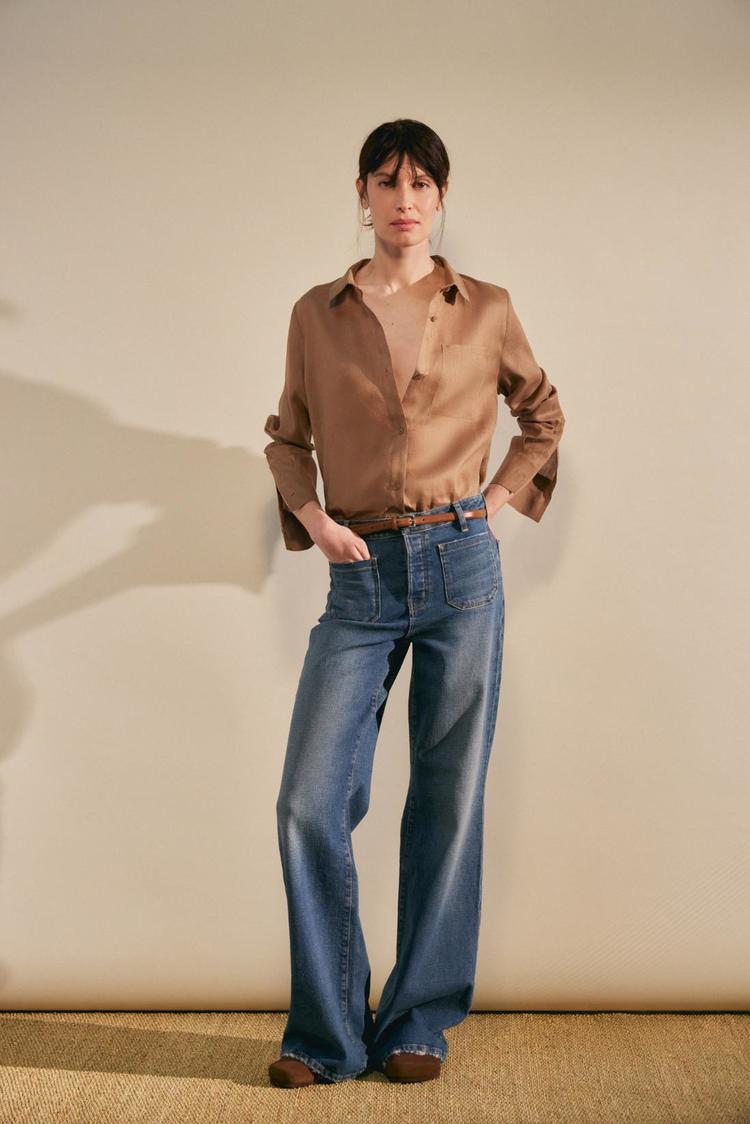 JEAN FLARE CON BOLSILLOS 24-34