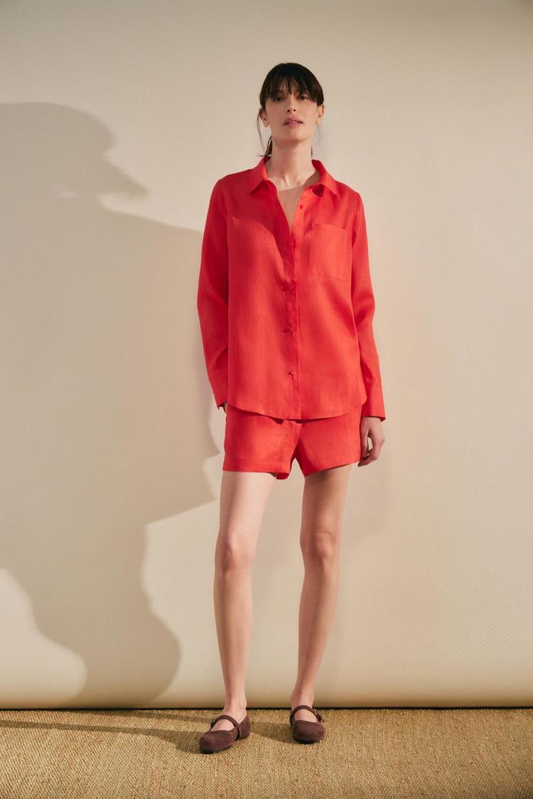 CAMISA DE LINO XS-XL