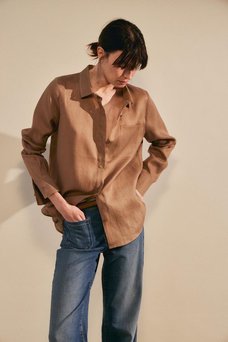 CAMISA DE LINO XS-XL