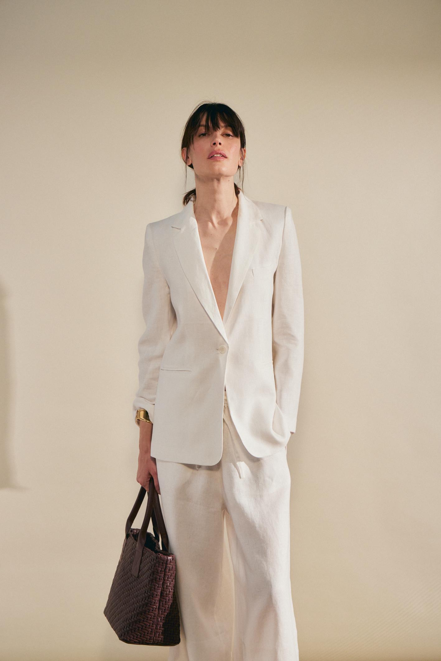 BLAZER DE LINO XS-XL