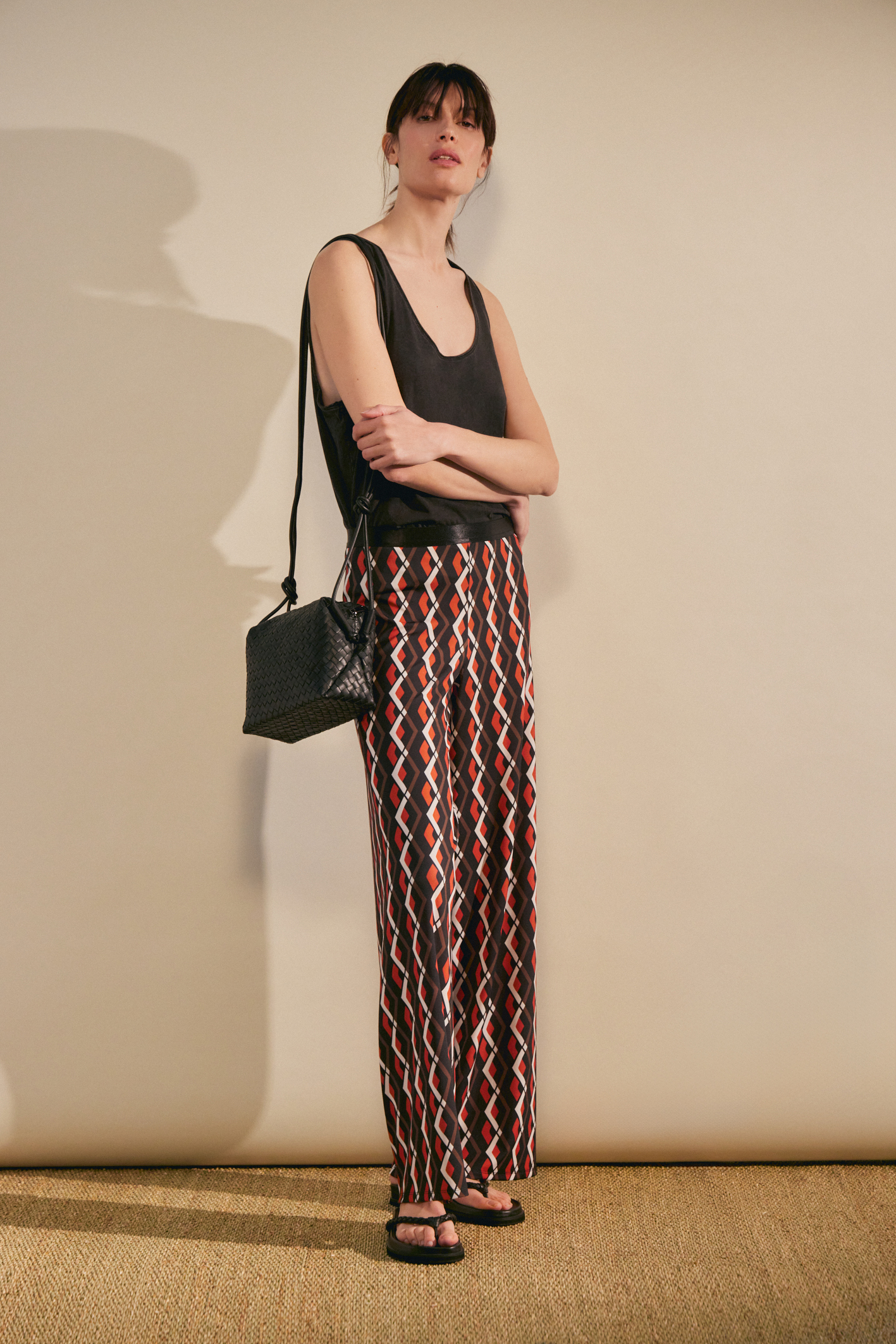 Descubrí tu Pantalon Recto Estampado para mujer Awada Awada