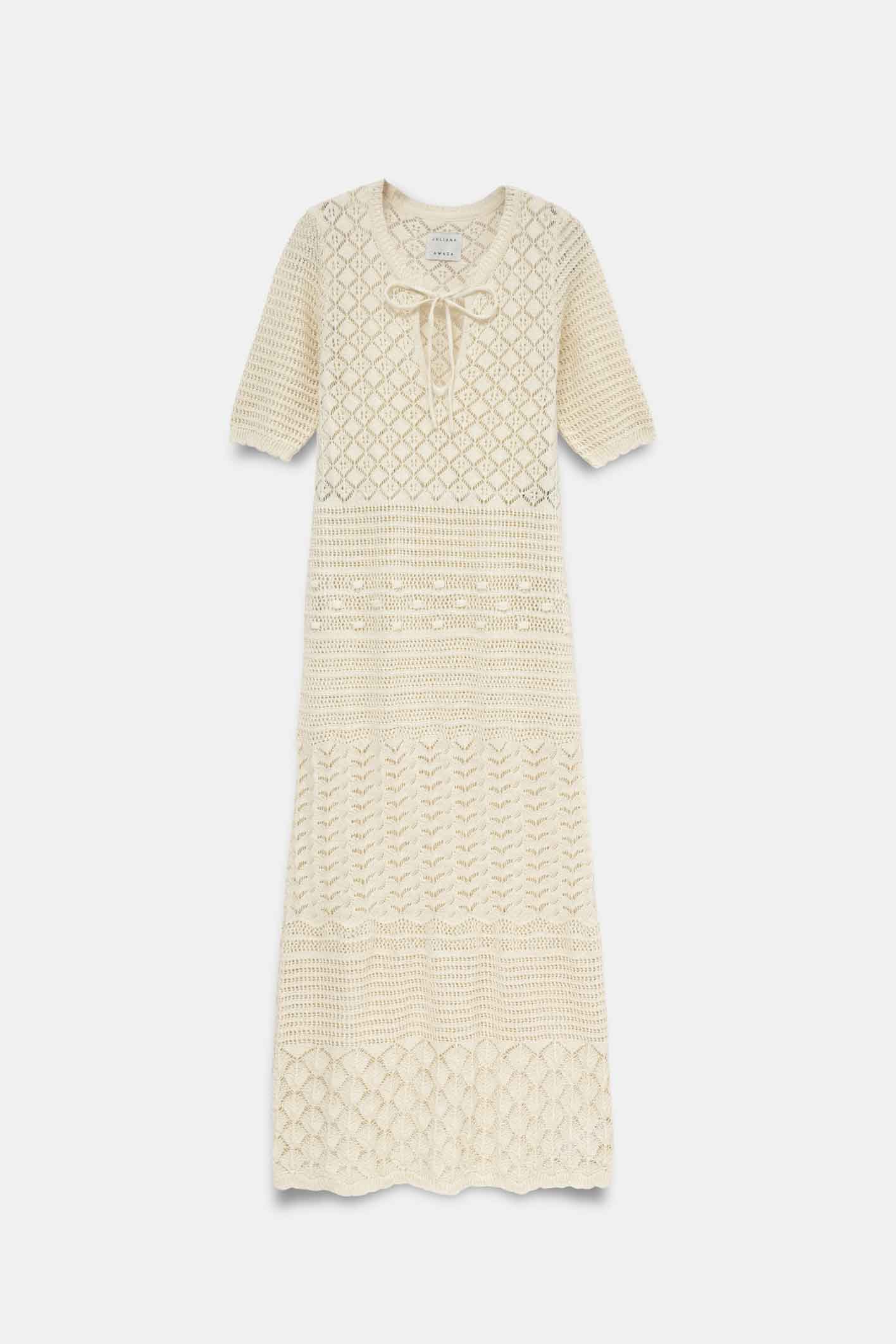 VESTIDO TEJ LARGO S-L